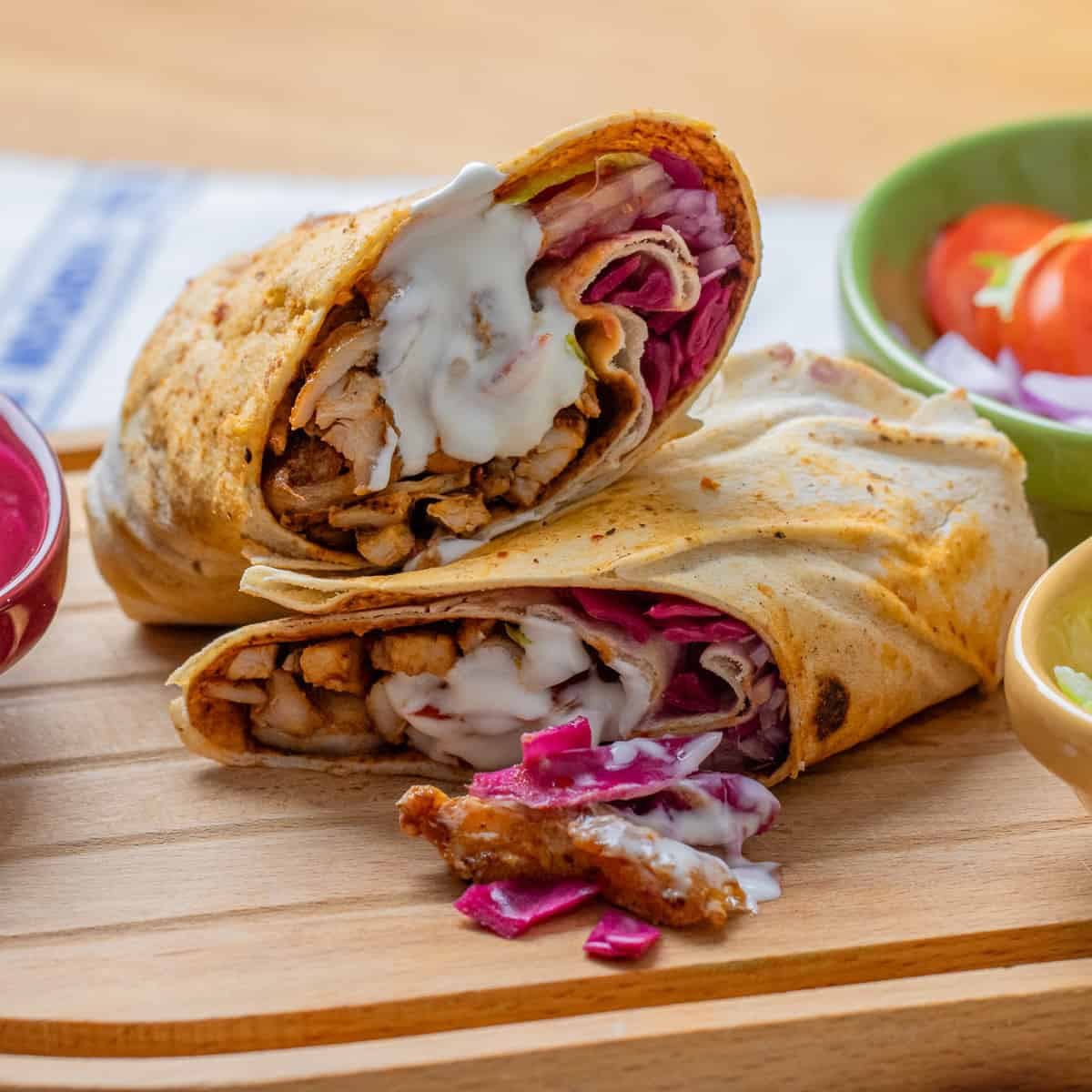 CHICKEN SHAWARMA
